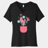 Women's Relaxed Jersey Short Sleeve V Neck Tee Thumbnail