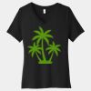 Women's Relaxed Jersey Short Sleeve V Neck Tee Thumbnail