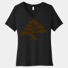 Women's Relaxed Jersey Short Sleeve V Neck Tee Thumbnail