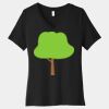 Women's Relaxed Jersey Short Sleeve V Neck Tee Thumbnail