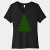 Women's Relaxed Jersey Short Sleeve V Neck Tee Thumbnail