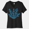 Women's Relaxed Jersey Short Sleeve V Neck Tee Thumbnail