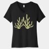Women's Relaxed Jersey Short Sleeve V Neck Tee Thumbnail