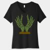 Women's Relaxed Jersey Short Sleeve V Neck Tee Thumbnail