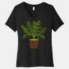 Women's Relaxed Jersey Short Sleeve V Neck Tee Thumbnail