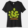 Women's Relaxed Jersey Short Sleeve V Neck Tee Thumbnail