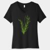 Women's Relaxed Jersey Short Sleeve V Neck Tee Thumbnail