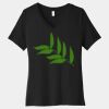 Women's Relaxed Jersey Short Sleeve V Neck Tee Thumbnail