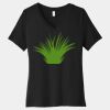 Women's Relaxed Jersey Short Sleeve V Neck Tee Thumbnail