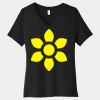 Women's Relaxed Jersey Short Sleeve V Neck Tee Thumbnail