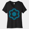 Women's Relaxed Jersey Short Sleeve V Neck Tee Thumbnail
