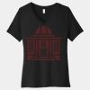 Women's Relaxed Jersey Short Sleeve V Neck Tee Thumbnail