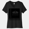 Women's Relaxed Jersey Short Sleeve V Neck Tee Thumbnail