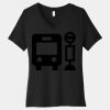 Women's Relaxed Jersey Short Sleeve V Neck Tee Thumbnail