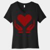 Women's Relaxed Jersey Short Sleeve V Neck Tee Thumbnail