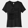 Women's Relaxed Jersey Short Sleeve V Neck Tee Thumbnail