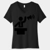 Women's Relaxed Jersey Short Sleeve V Neck Tee Thumbnail