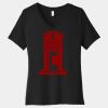 Women's Relaxed Jersey Short Sleeve V Neck Tee Thumbnail