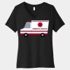 Women's Relaxed Jersey Short Sleeve V Neck Tee Thumbnail