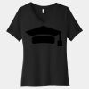Women's Relaxed Jersey Short Sleeve V Neck Tee Thumbnail