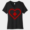 Women's Relaxed Jersey Short Sleeve V Neck Tee Thumbnail