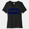 Women's Relaxed Jersey Short Sleeve V Neck Tee Thumbnail