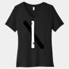 Women's Relaxed Jersey Short Sleeve V Neck Tee Thumbnail
