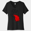 Women's Relaxed Jersey Short Sleeve V Neck Tee Thumbnail