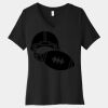 Women's Relaxed Jersey Short Sleeve V Neck Tee Thumbnail