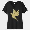 Women's Relaxed Jersey Short Sleeve V Neck Tee Thumbnail