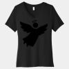 Women's Relaxed Jersey Short Sleeve V Neck Tee Thumbnail