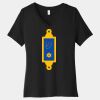 Women's Relaxed Jersey Short Sleeve V Neck Tee Thumbnail