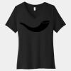 Women's Relaxed Jersey Short Sleeve V Neck Tee Thumbnail