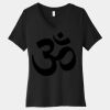 Women's Relaxed Jersey Short Sleeve V Neck Tee Thumbnail