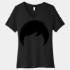 Women's Relaxed Jersey Short Sleeve V Neck Tee Thumbnail