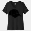 Women's Relaxed Jersey Short Sleeve V Neck Tee Thumbnail