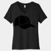 Women's Relaxed Jersey Short Sleeve V Neck Tee Thumbnail