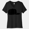 Women's Relaxed Jersey Short Sleeve V Neck Tee Thumbnail