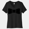 Women's Relaxed Jersey Short Sleeve V Neck Tee Thumbnail
