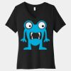 Women's Relaxed Jersey Short Sleeve V Neck Tee Thumbnail