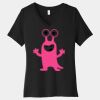 Women's Relaxed Jersey Short Sleeve V Neck Tee Thumbnail