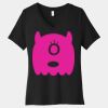 Women's Relaxed Jersey Short Sleeve V Neck Tee Thumbnail