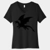 Women's Relaxed Jersey Short Sleeve V Neck Tee Thumbnail