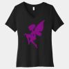 Women's Relaxed Jersey Short Sleeve V Neck Tee Thumbnail