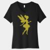 Women's Relaxed Jersey Short Sleeve V Neck Tee Thumbnail