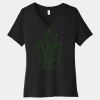 Women's Relaxed Jersey Short Sleeve V Neck Tee Thumbnail