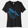 Women's Relaxed Jersey Short Sleeve V Neck Tee Thumbnail