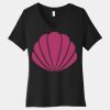 Women's Relaxed Jersey Short Sleeve V Neck Tee Thumbnail