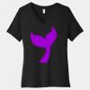 Women's Relaxed Jersey Short Sleeve V Neck Tee Thumbnail