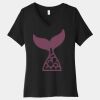 Women's Relaxed Jersey Short Sleeve V Neck Tee Thumbnail